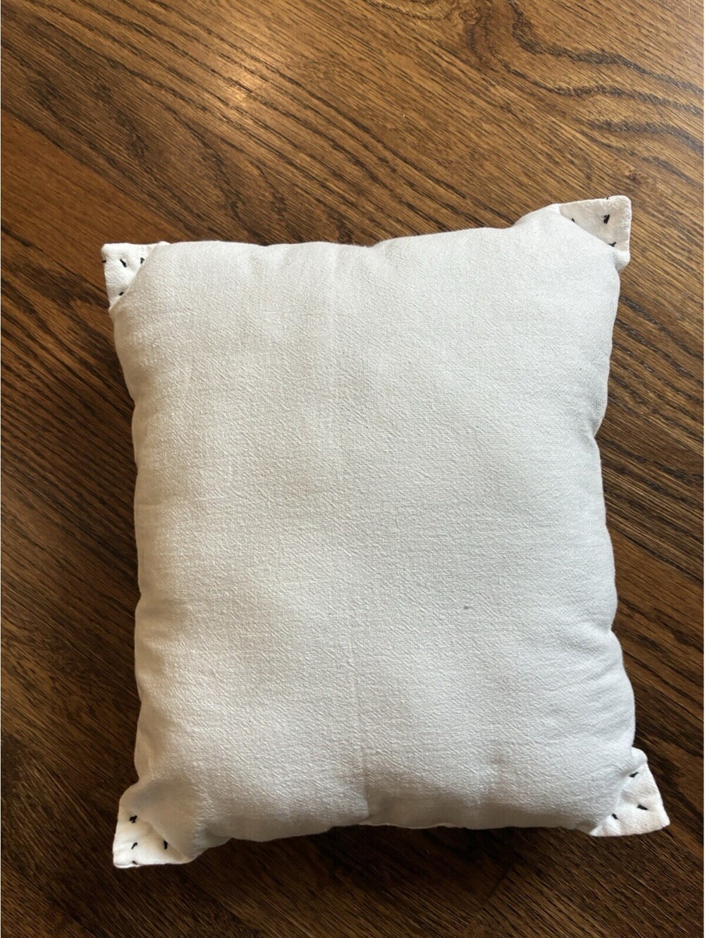 Farmhouse "It Is Well With My Soul" Mini Accent Pillow with Button Corners - Picture 4 of 7